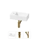 Раковина Lavinia boho bathroom sink 20215999R 40см цвет раковина 3 в 1: донный клапан, сифон