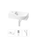 Раковина Lavinia boho bathroom sink 20216028R 40см цвет раковина 3 в 1: донный клапан, сифон