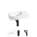 Раковина Lavinia boho bathroom sink 20216054R 40см цвет раковина 3 в 1: донный клапан, сифон