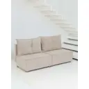 Диван раскладной Cityhd Гонконг Гонконг 188x94x75 см велюр цвет бежевый