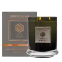 Ароматическая свеча Stoneglow 70420 роза и амбра 12 см 1 шт