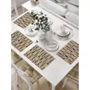 Салфетки на стол сервировочные прямоугольные JoyArty Девушка с кувшином на голове 32x46
