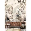 Фотообои флизелиновые Dekor vinil Пара павлинов 200x270 см 9160dv