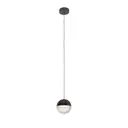 Светильник подвесной светодиодный Favourite Luna 4369-1p 1 м² нейтральный белый свет цвет черный
