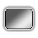 Зеркало для ванной Sansa Travel SZ8002PRB с подсветкой 80x60см