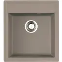 Кухонная мойка OMOIKIRI Daisen 46-GR 46x51см искусственный гранит/Leningrad Grey