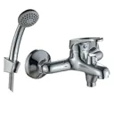 Смеситель для ванны Rossinka Silvermix B35-30 однорычажный хром