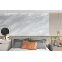 Керамогранит Kerald Setido punch + Carving 60-120 60x120см цвет светло-серый с карвинг-эффектом