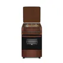 Газовая плита с духовкой Kraft Т0000124664 50x88.4x63.5 см цвет коричневый
