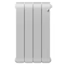 Радиатор секционный Royal Thermo Infinity BT 500/90 4 секций боковое подключение биметалл белый
