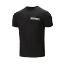 Футболка рабочая Союзспецодежда с надписью Охрана цвет черный размер XXXXL (58) рост 176-182 см