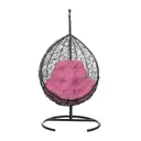 Кресло подвесное складной Bigarden 128405 95x75x110 см металл черный 1 шт