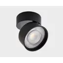 Светильник точечный накладной светодиодный Italline It02-011 black 4000k 5 м² цвет черный