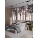 Фотообои флизелиновые с виниловым покрытием Luxury Walls AM01805 "Лес" 500x270 см