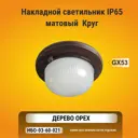 Светильник накладной уличный Ecola Стандарт TP53R2ECA IP65