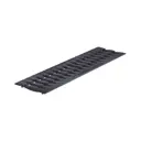 Решетка лотка чугунная Aquastok DN100 C250 500x136x18мм черный