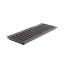 Решетка лотка чугунная Aquastok DN150 C250 ячеистая 500x197x21мм черный
