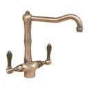 Смеситель для кухни Alveus 1406RA79 поворотный излив 21.7 см цвет медь