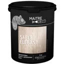 Краска перламутровая Maitre Deco Sable Elegant глянцевая с добавлением песка 2 кг