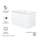 Каркас тумбы подвесной с раковиной Iddis Lahta LAH80W0i95K 50x80x47 см цвет белый