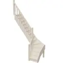 Межэтажная лестница StairShop 770х2270x3150мм с левым поворотом