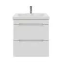 Тумба с раковиной RUVANN BRAVA 50 раковина Como 50 в ванную подвесная цвет белый