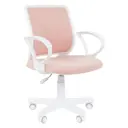 Офисное кресло Chairman Kids 112 56x85x56 см велюр цвет розовый