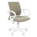Офисное кресло Chairman Kids 112 56x85x56 см велюр цвет зеленый