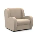 Кресло-кровать Гамма Барон 90x95x110 см велюр цвет бежевый