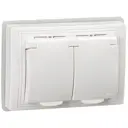 Розетка встраиваемая Iek Кварта KV-R26-16-44-K01 с заземлением цвет белый
