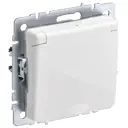Розетка встраиваемая Iek Brite BR-R16-16-K01 с заземлением цвет белый