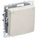 Розетка встраиваемая Iek Brite BR-R16-16-K10 с заземлением цвет бежевый