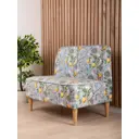 Диван Monofix Odos-lemon-св-серый 100x82x61 см велюр цвет светло-серый
