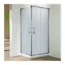 Душевой уголок Esbano ESUGR8022C 671953 прямоугольный 100x80см серебро профиль эффект стекла матовый