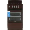 Газовая плита с духовкой De luxe 358218 50x85x50 см цвет коричневый
