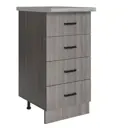 Кухня No name 546655 40x82x43.6 см ЛДСП цвет ясень