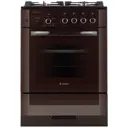 Газовая плита с духовкой Gefest 186678 60x85x60 см цвет коричневый