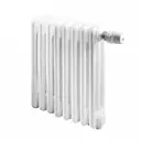 Радиатор секционный Irsap 30565/08 500/101 8 секций нижнее универсальное подключение сталь цвет белый с кронштейном