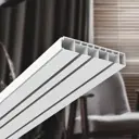 Шинный карниз 3 ряда Evoli 300 см пластик