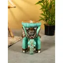 Табурет 10615865 Сима-ленд 17x30x17 см ножки металл дуб сиденье дерево цвет бежевый 1