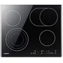 Электрическая варочная панель Samsung NZ64T3536DK/WT 63 см 4 конфорки цвет черный