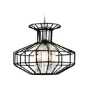 Светильник подвесной Ambrella light Traditional 1 лампа 5 м² цвет черный, хром
