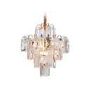 Люстра потолочная хрустальная Ambrella Light TR5231 Traditional 9 ламп 23 м² цвет золото