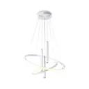 Светильник подвесной светодиодный Ambrella light Fl5371 с пультом управления 20 м² регулируемый белый свет цвет белый