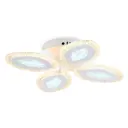 Люстра потолочная светодиодная Ambrella light Fa4012 с пультом управления 12 м² регулируемый белый свет цвет белый