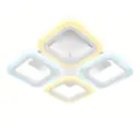 Люстра потолочная светодиодная AMBRELLA LIGHT FA4371 Original 12 м² теплый белый свет цвет белый