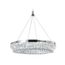 Люстра подвесная светодиодная AMBRELLA LIGHT TR5022 Traditional 18 м² нейтральный белый свет цвет хром