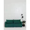 Диван раскладной Cityhd НиццаПРО 212x90x80 см велюр цвет зеленый