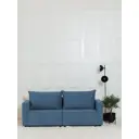 Диван раскладной Cityhd НиццаПРО 212x90x80 см велюр цвет синий