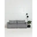 Диван раскладной Cityhd ЦюрихПРО 212x90x80 см велюр цвет серый